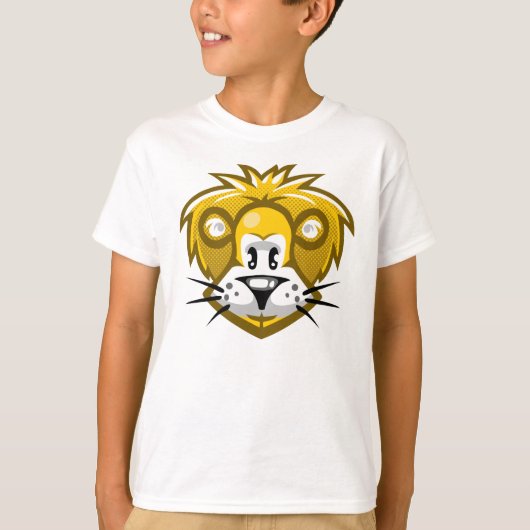 Lion cartoon t-shirt (Voorkant)