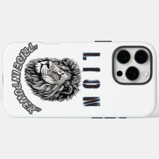 LION Case-Mate iPhone CASE (Achterkant (horizontaal))