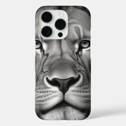 Lion Case-Mate iPhone Case (Achterkant)