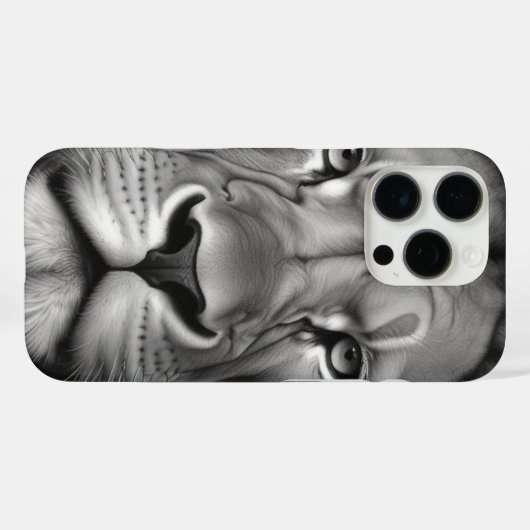 Lion Case-Mate iPhone Case (Achterkant (horizontaal))