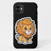Lion Case-Mate iPhone Case (Achterkant)