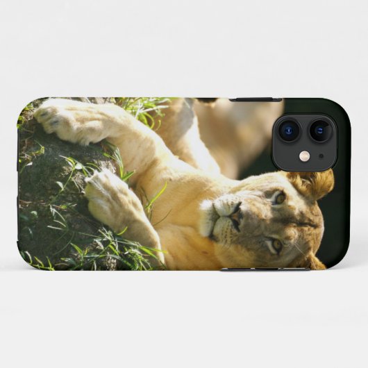 Lion Case-Mate iPhone Case (Achterkant (horizontaal))