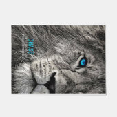 Lion Chase Jouw dromen Deurmat (Voorkant)