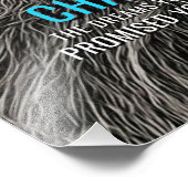 Lion Chase Jouw dromen Foto Afdruk (Hoek)