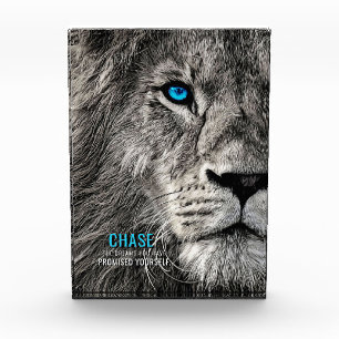 Lion Chase Jouw dromen Fotoblokken