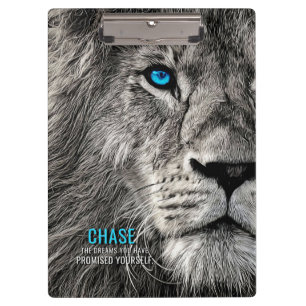 Lion Chase Jouw dromen Klembord