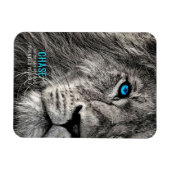 Lion Chase Jouw dromen Magneet (Horizontaal)