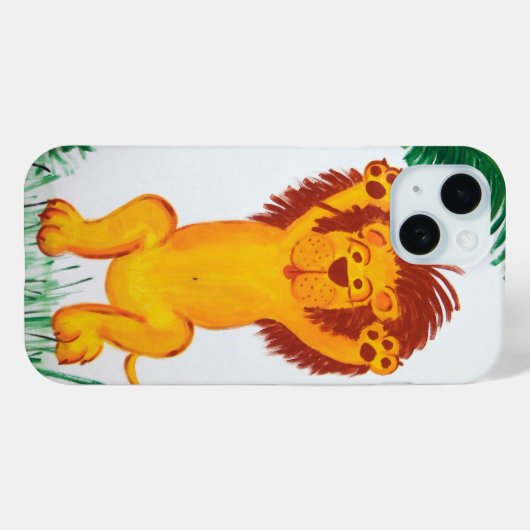Lion Child Art Case-Mate iPhone Case (Achterkant (horizontaal))