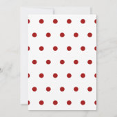 Lion Circus Birthday Party Kaart (Achterkant)