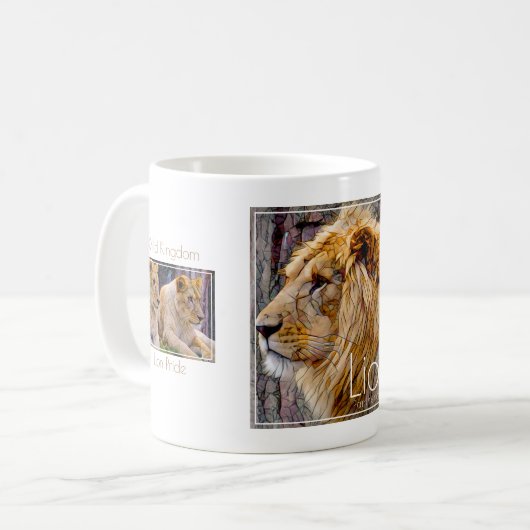 Lion [Classic Mug] Koffiemok (Voorkant links)