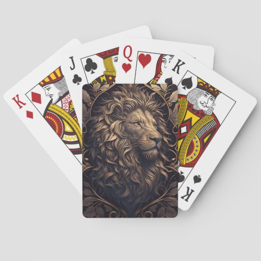 Lion Classic Paring Cards Pokerkaarten (Achterkant)