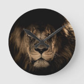Lion Clock Ronde Klok (Voorkant)