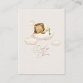 Lion Cloud Display Shower Informatiekaartje (Achterkant)