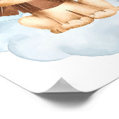 Lion Cloud Nursery Poster Kinder Room Print (Hoek)