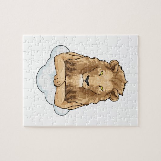 Lion Clouds Legpuzzel (Horizontaal)