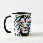Lion Coffee Mok - Lion Head Coffee Cup (Links)