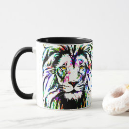 Lion Coffee Mok - Lion Head Coffee Cup