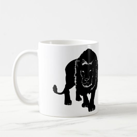 Lion Coffee-Mok - Uw kleur Koffiemok (Links)