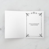 Lion Coffee Vintage Ad Wenskaart Bedankkaart (Binnen)