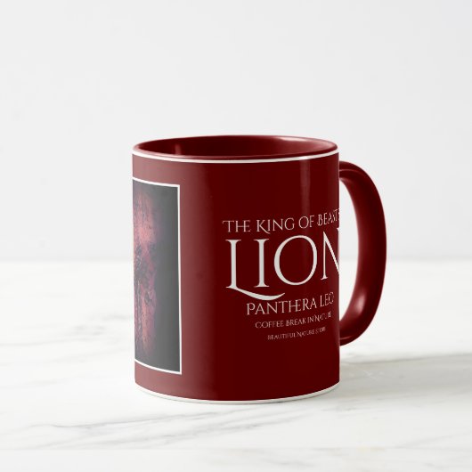 Lion [Combo Mug] Mok (Voorkant rechts)