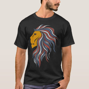 Lion Conservative Lion van de Partij van de Patrio T-shirt