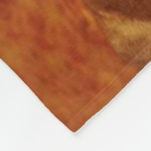 Lion Couple bij zonsondergang Fleece Deken (Hoek)