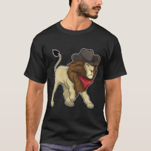 Lion Cowboy pet T-shirt