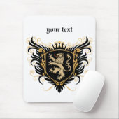 Lion Crest personaliseren Muismat (Met muis)