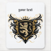 Lion Crest personaliseren Muismat (Voorkant)