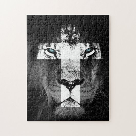 Lion Cross Legpuzzel (Verticaal)
