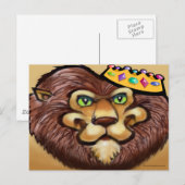 Lion Crown Briefkaart (Voorkant / Achterkant)