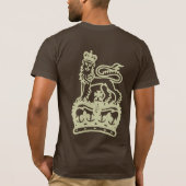 LION CROWN FADE T-SHIRT (Achterkant)
