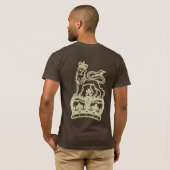 LION CROWN FADE T-SHIRT (Achterkant volledig)