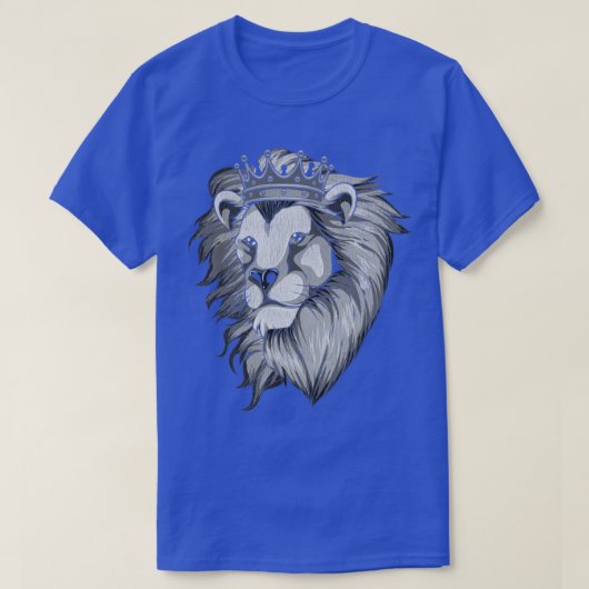 Lion Crown Retro Lion T-shirt (Design voorkant)