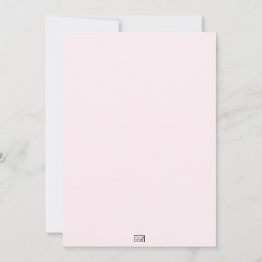 Lion Cub Baby Shower Invitation Kaart (Achterkant)