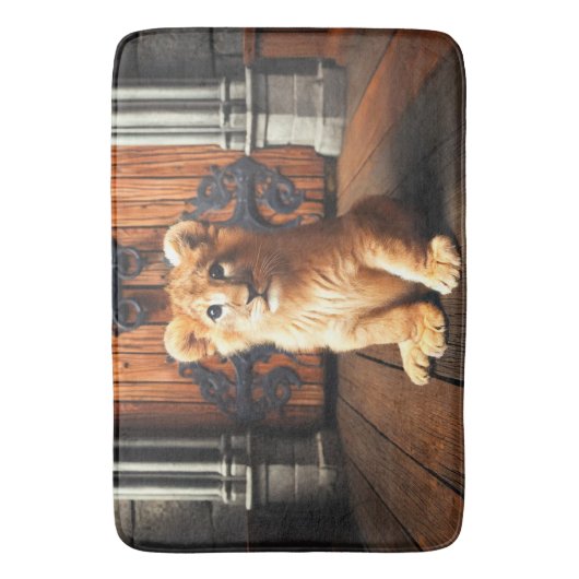 Lion Cub Badmat (Voorkant Verticaal)