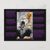 Lion Cub Briefkaart (Voorkant)