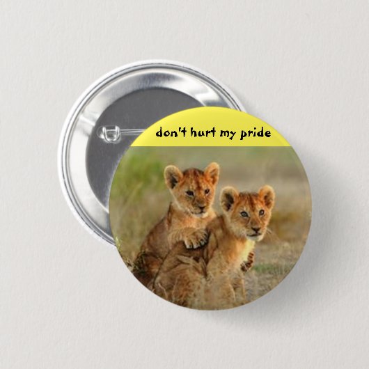 Lion Cub Button (Voorkant /achterkant)
