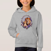 Lion Cub Dream Catcher Kids Pullover Hoodie (Voorkant)