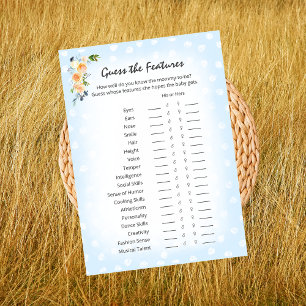 Lion Cub Floral Blue beschikt over Guess Shower sp Programmakaart