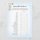 Lion Cub Floral Blue beschikt over Guess Shower sp Programmakaart (Voorkant)