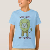Lion Cub in Training Kinder T-shirt (Voorkant)