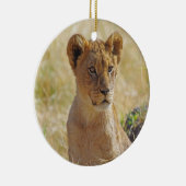 Lion Cub Keramisch Ornament (Rechts)