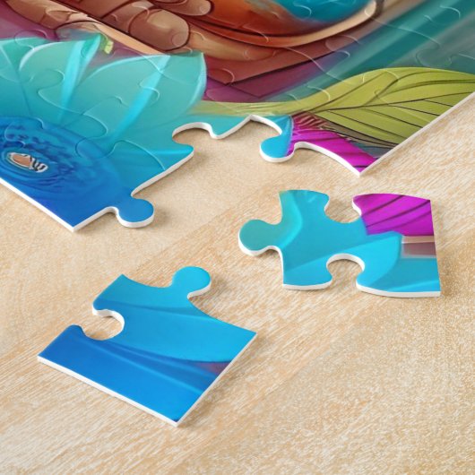 Lion Cub Legpuzzel (Zijkant)