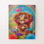 Lion Cub Legpuzzel (Verticaal)