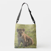 Lion Cub Natural Setting Crossbody Bag Crossbody Tas (Achterkant)