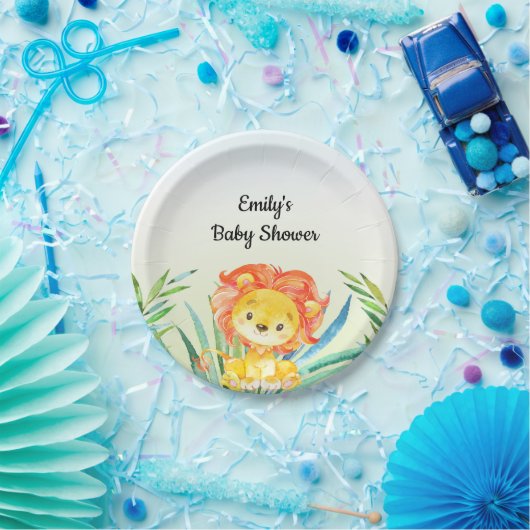 Lion cub paper bord baby shower verjaardag (Feest)