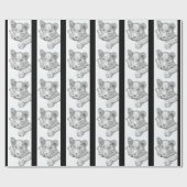 Lion Cub Pen en Inkt Cadeaupapier (Vlak)