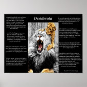 Lion Cub Poster (Voorkant)