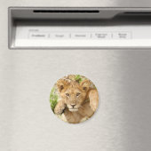 Lion Cub RONDE magneet (Insitu (Vaatwasser))
